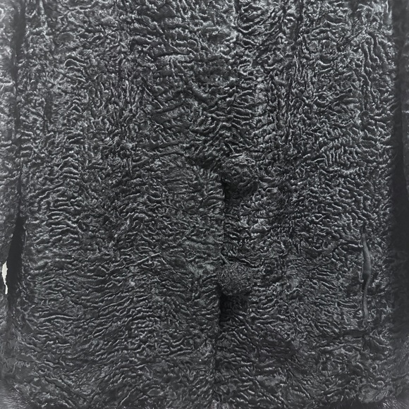 Persian Lamb Coat with Mink Collar Vintage Furs - Picture 4 of 13